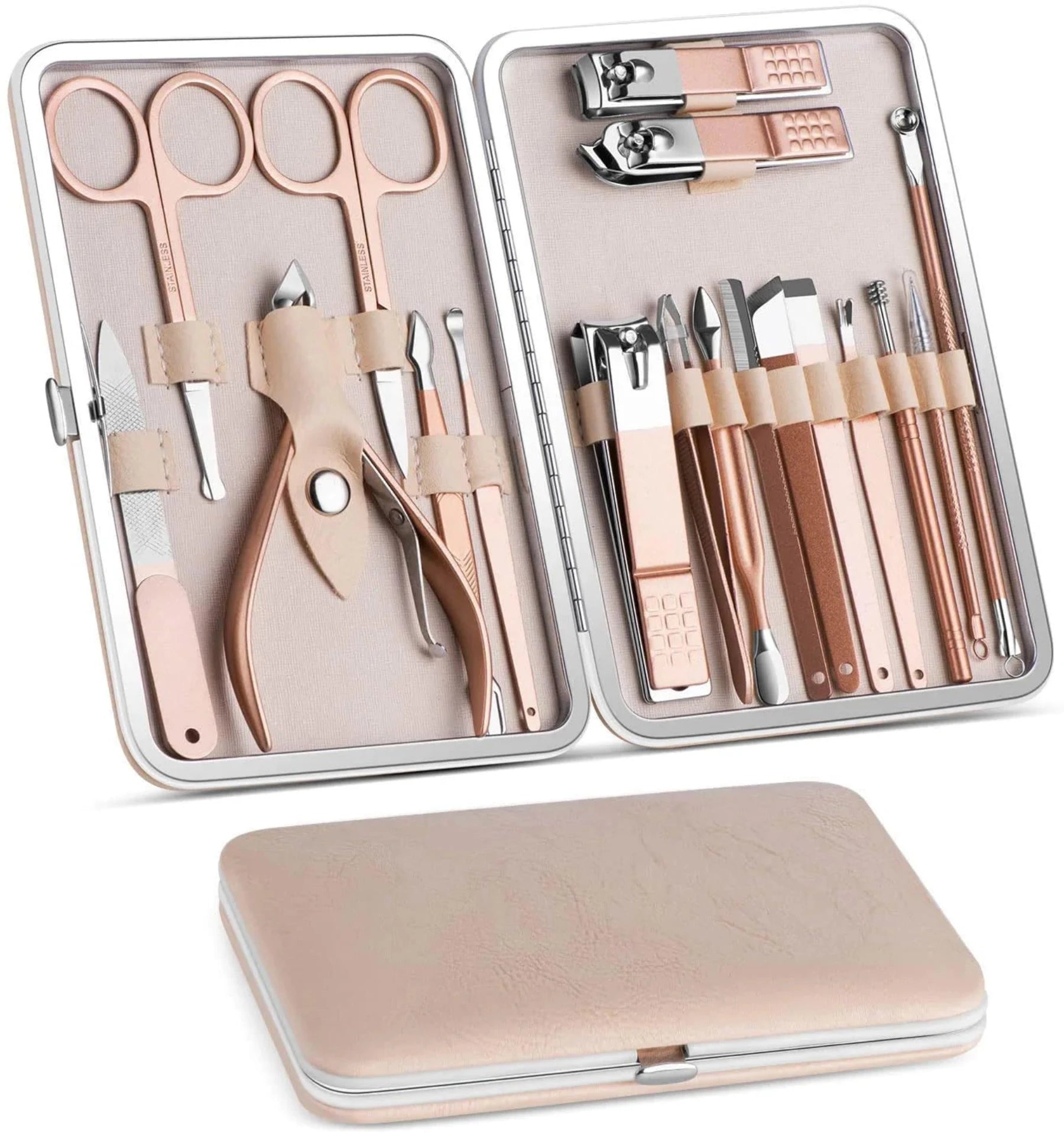 18 in 1 Manicure Pedicure Tool Set | MEiiYO