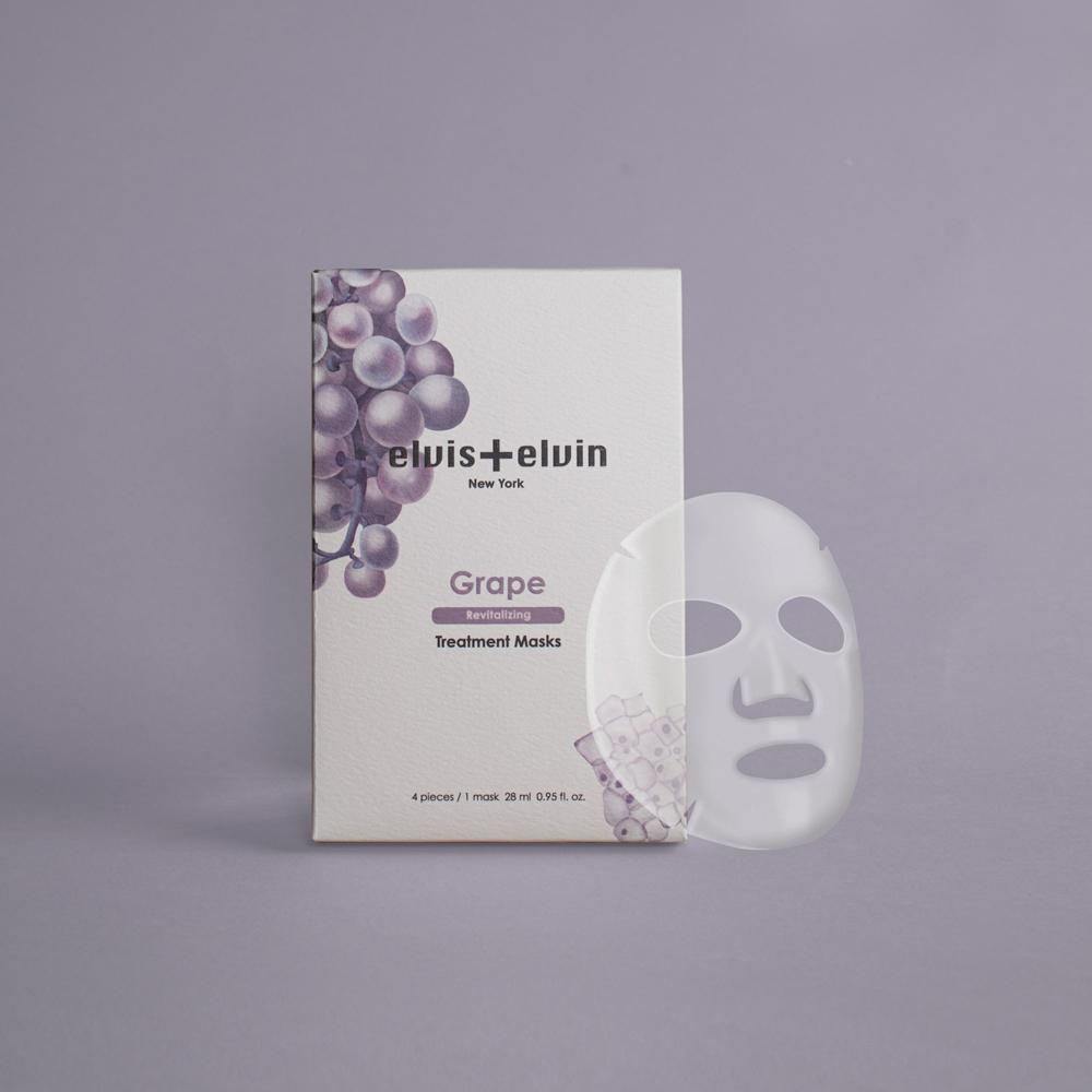 Grape Revitalizing Treatment Mask (x4)