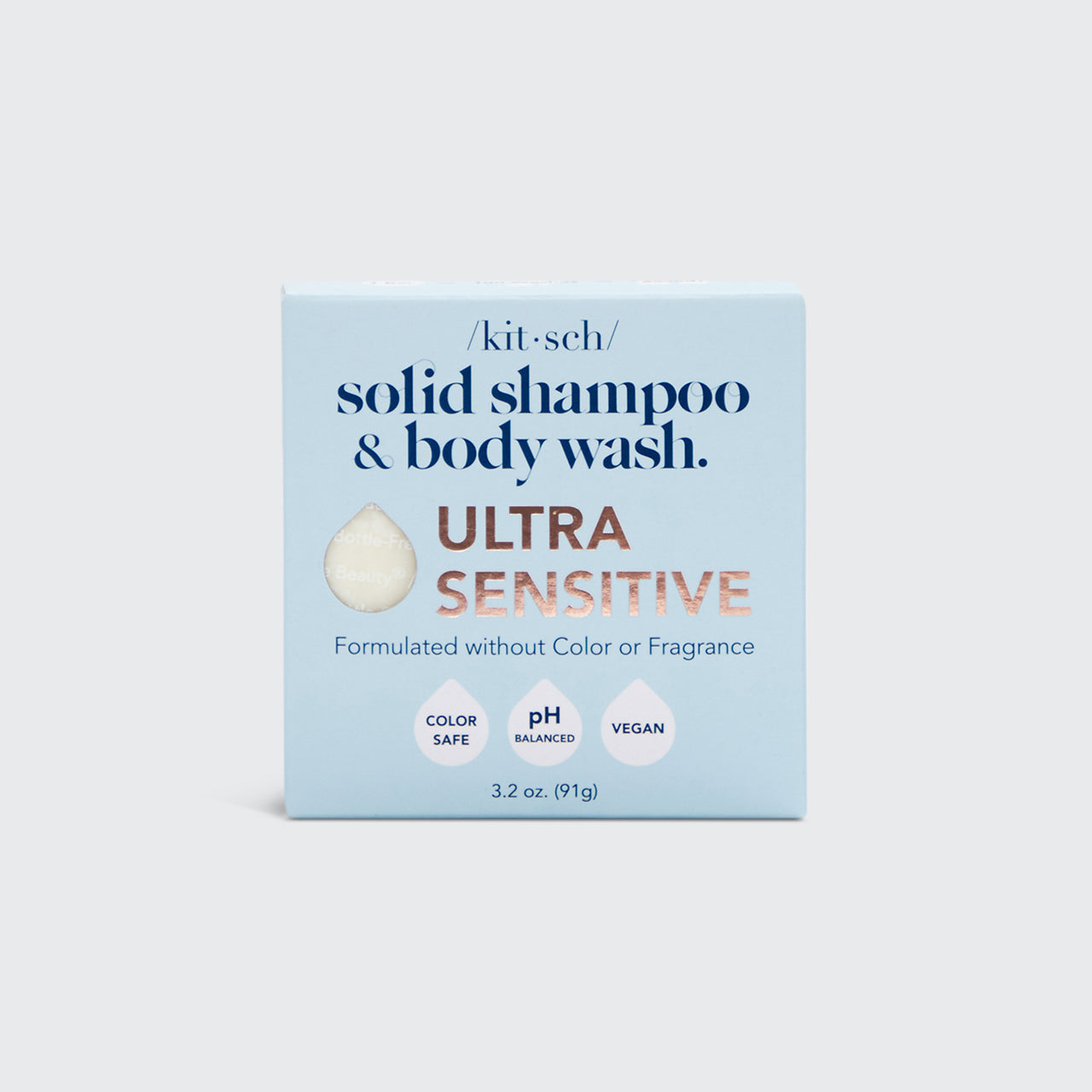 Ultra Sensitive Shampoo & Body Wash Bar Fragrance Free