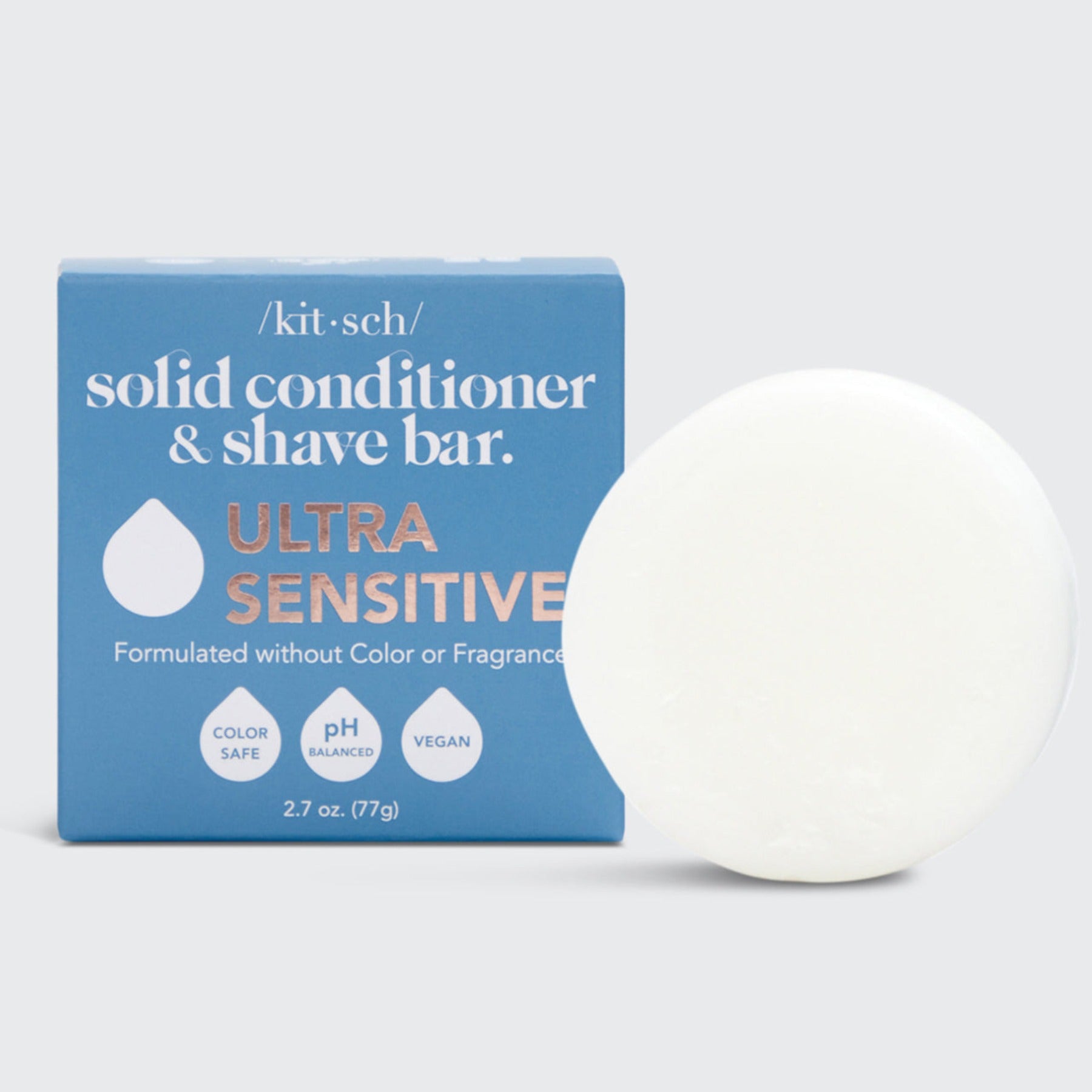 KITSCH Ultra Sensitive Solid Conditioner and Shave Bar
