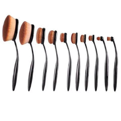Oval Beauty Brushes Set | MEiiYO