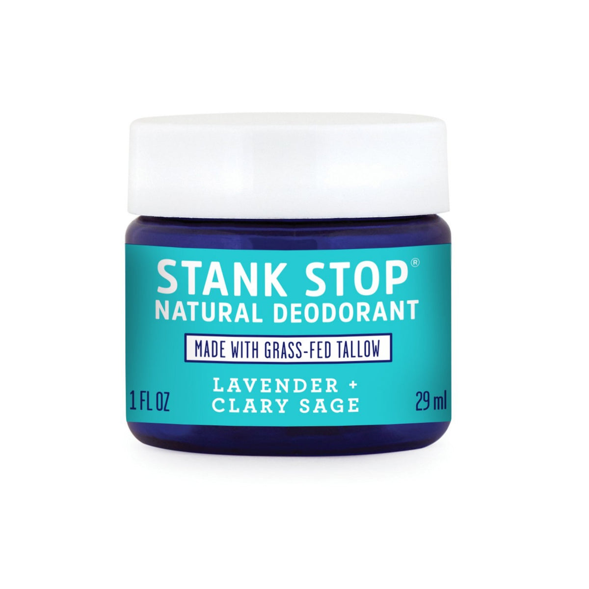 Stank Stop Deodorant, Lavender + Sage by FATCO Skincare Products