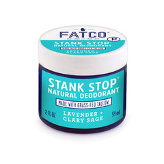 Stank Stop Cream Deodorant, Lavender + Sage, 2oz