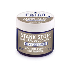 Stank Stop Cream Deodorant, Scotch Pine + Coriander 1oz