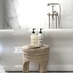 Fine Cleansing Wash for Body & Hands (Glass Bottle)