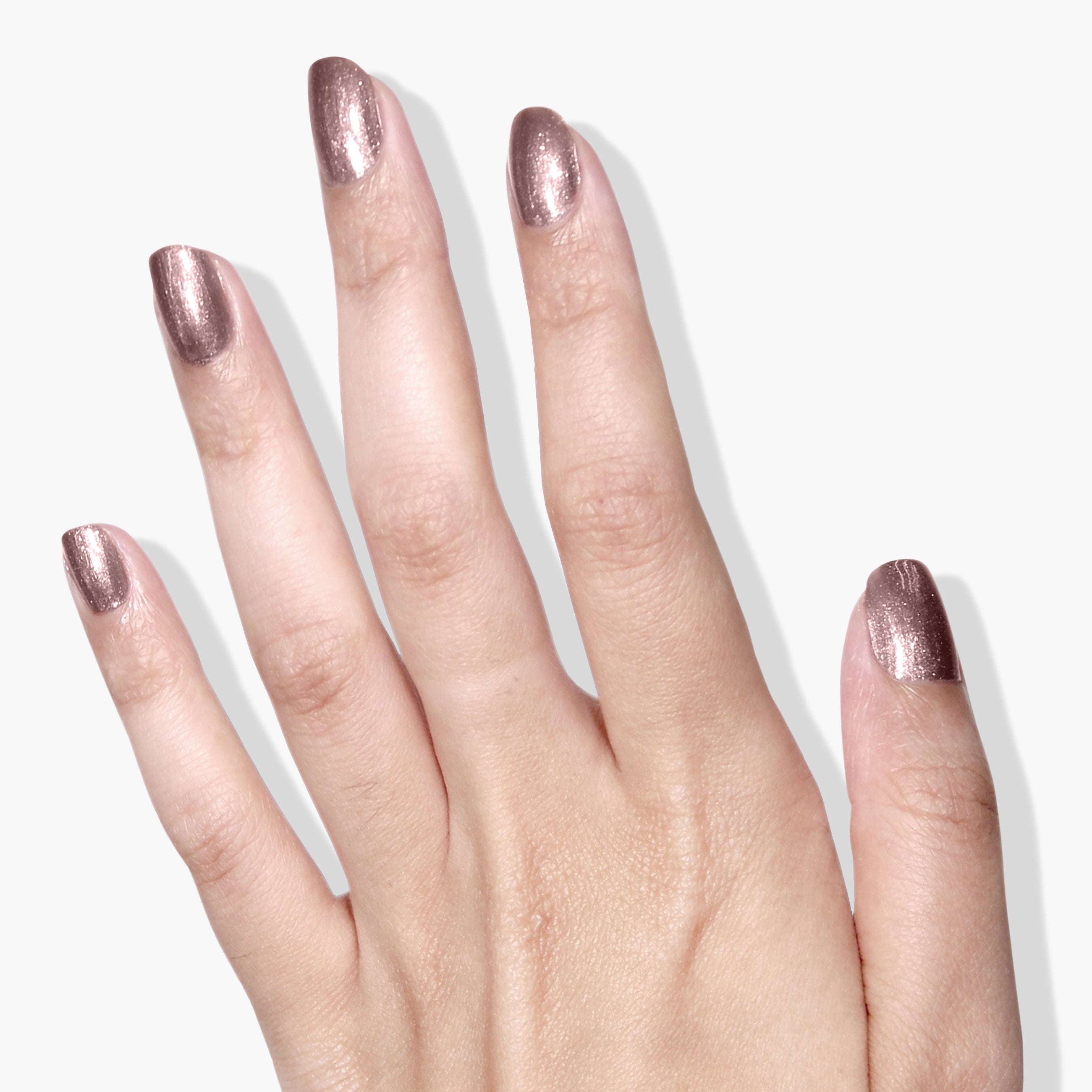 Kissed by Rose Gold Gel Nail Polish