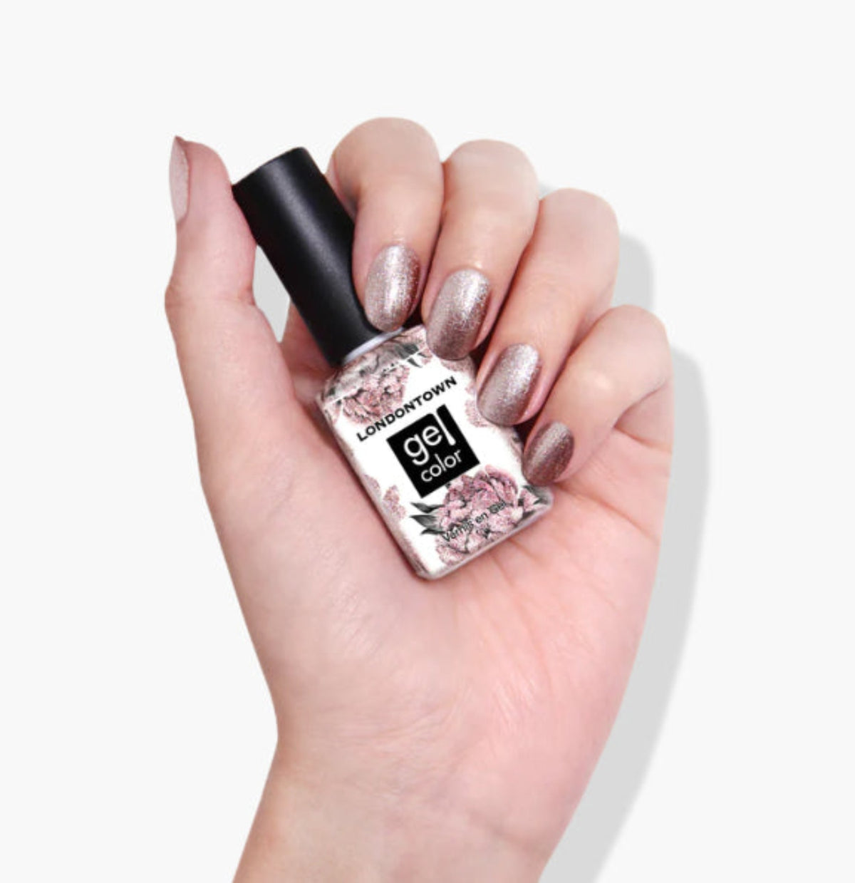 Kissed by Rose Gold Gel Nail Polish | MEiiYO