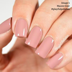 Mauve Over Nail Polish