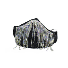 Big Bling Fringe Mask