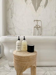 Fine Cleansing Wash for Body & Hands (Glass Bottle)