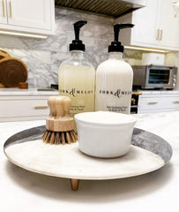 Fine Cleansing Wash for Body & Hands (Glass Bottle)