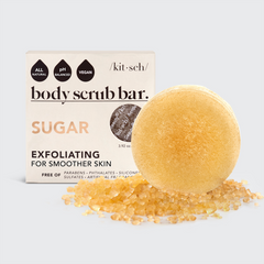 Sugar Exfoliating Body Scrub Bar | MEiiYO